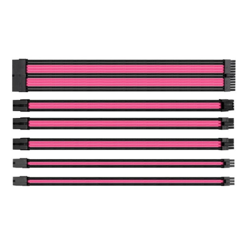 Cable mallado TtMod  (Cable de extensión) – Rosa y Negro