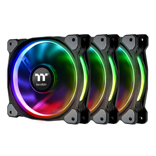 Ventilador de radiador Riing Plus 12 LED RGB Edición TT Premium (Pack de 3 ventiladores)
